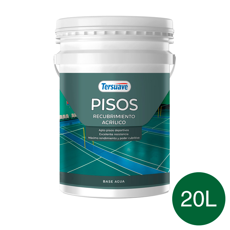 Pisos&#x20;Recubrimiento&#x20;Acrilico&#x20;Verde&#x20;Mate&#x20;20L