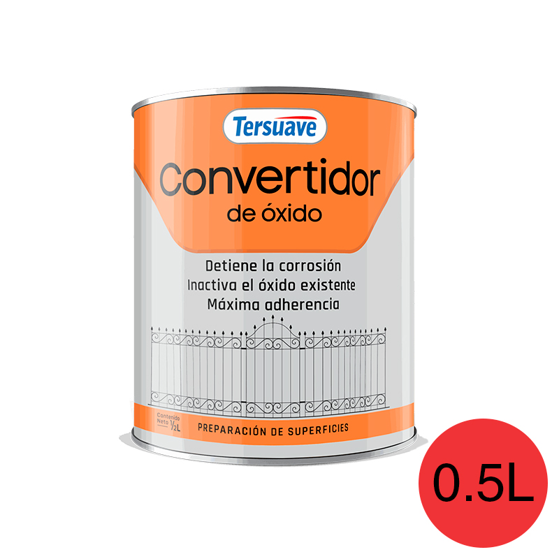 Convertidor de Oxido Tersuave Rojo Mate 500ml