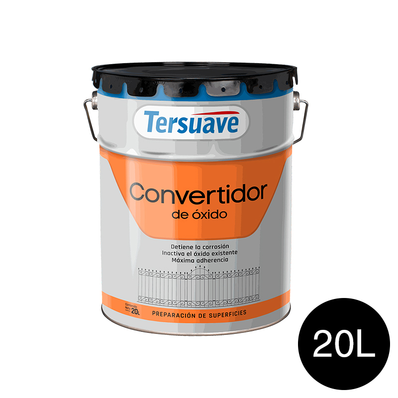 Convertidor de Oxido Tersuave Negro Mate 20L