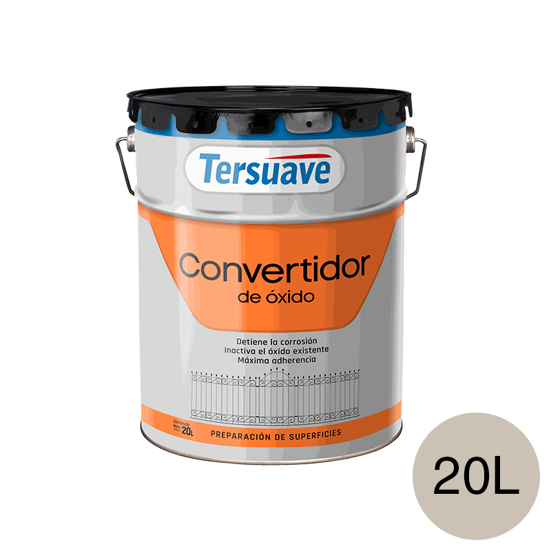 Convertidor de Oxido Tersuave Gris Mate 20L