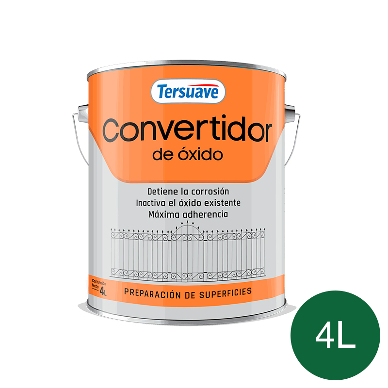 Convertidor de Oxido Tersuave Verde Mate 4L