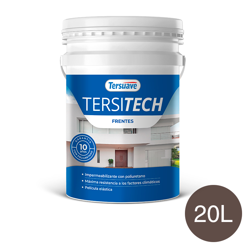 Impermeabilizante para Frentes Tersitech Marrón Chocolate 20L