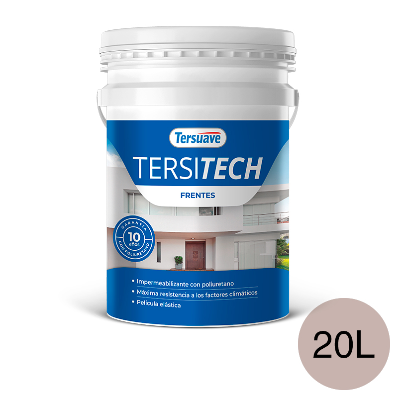 Impermeabilizante para Frentes Tersitech Beige Tostado 20L