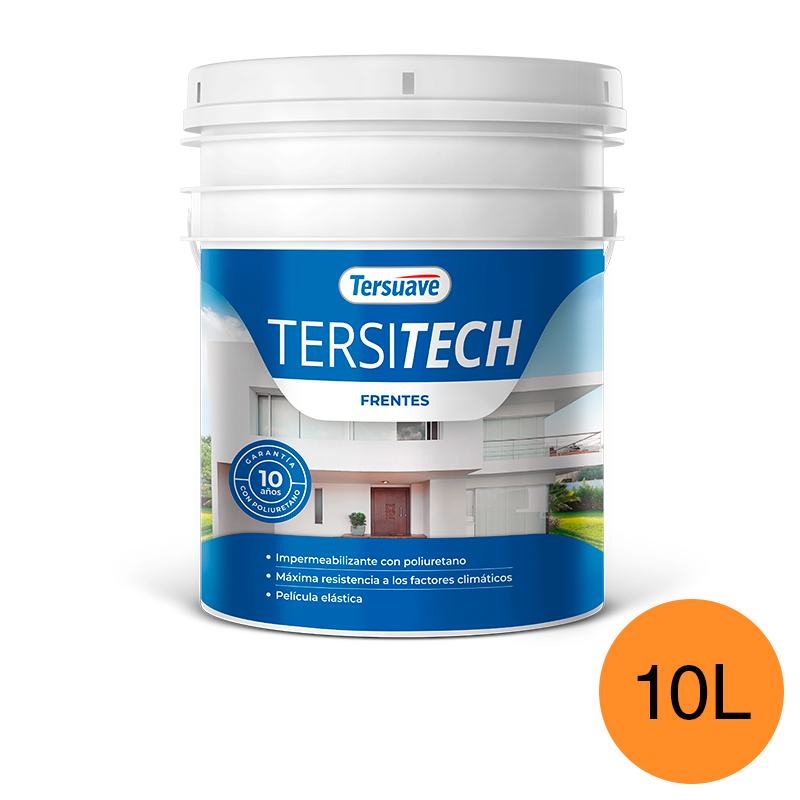 Impermeabilizante para Frentes Tersitech Naranja Coral 10L