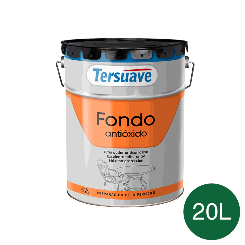 Fondo Antioxido Cromato de Zinc Tersuave Verde Mate 20L