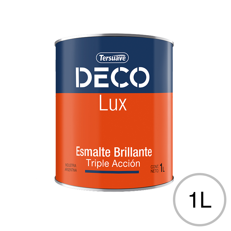 Deco Lux Esmalte Sintetico Brillante Blanco x 1l