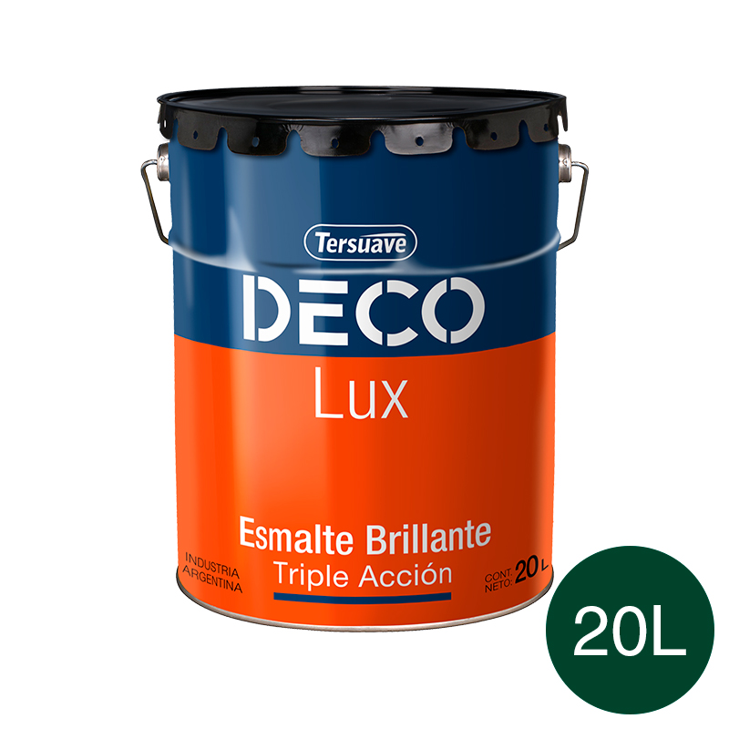 Deco Lux Esmalte Sintetico Brillante Verde Ingles x 20l