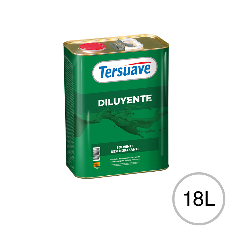 Solvente desengrasante incoloro lata x 18l