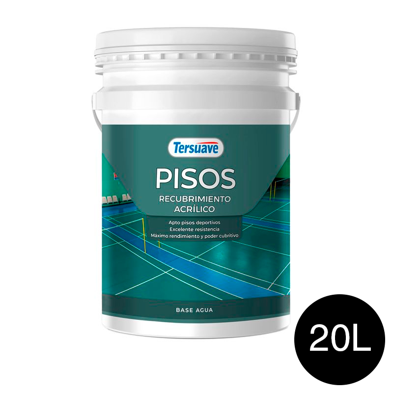 Pisos&#x20;Recubrimiento&#x20;Acrilico&#x20;Negro&#x20;Mate&#x20;20L