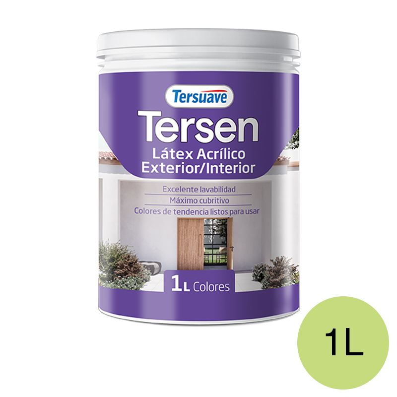 Latex&#x20;Exterior&#x20;Interior&#x20;Mate&#x20;Tersen&#x20;Verde&#x20;Energia&#x20;1L