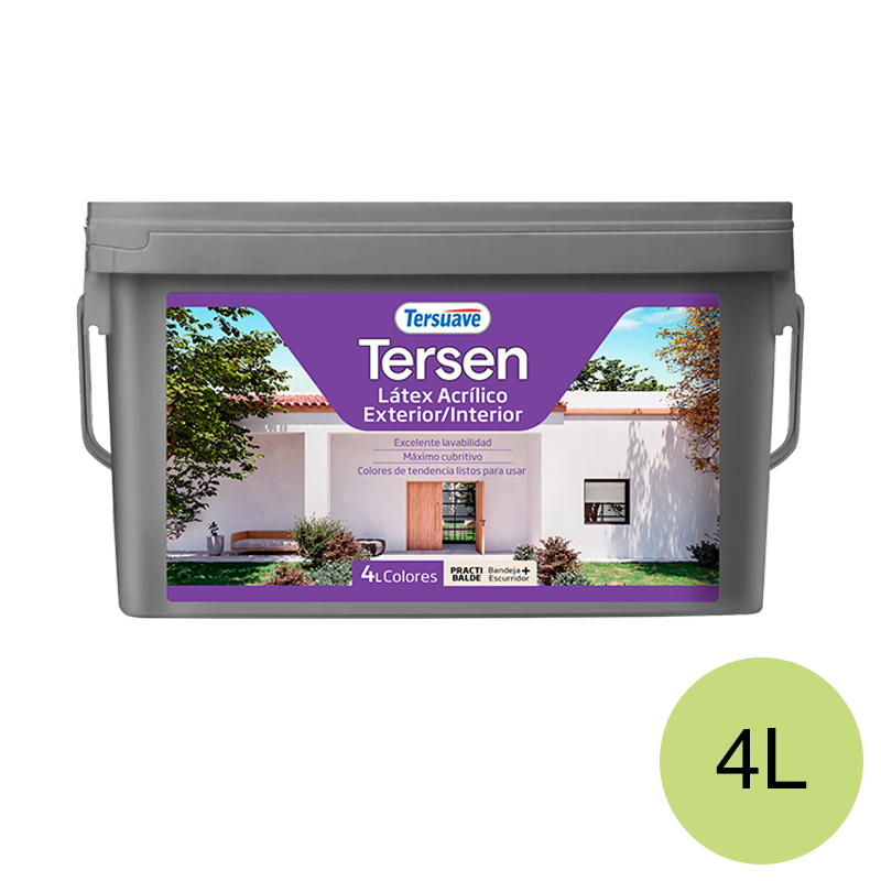 Latex&#x20;Exterior&#x20;Interior&#x20;Mate&#x20;Tersen&#x20;Verde&#x20;Energia&#x20;4L