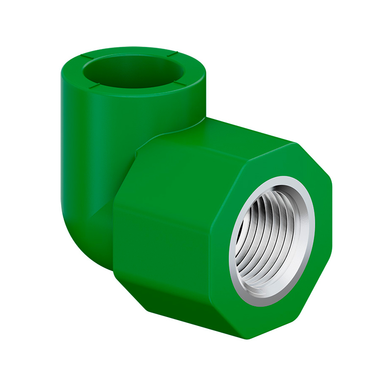 Codo 90° rosca Hembra Fusion agua fria caliente polipropileno ø 20mm x ø 1/2"