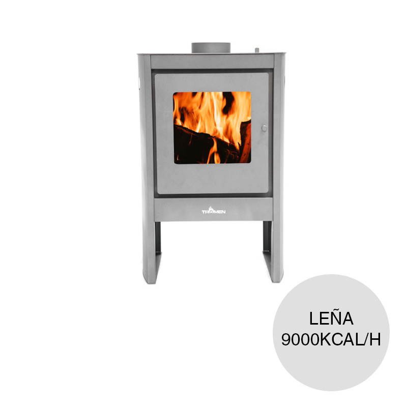 Calefactor leña Chalten 9000kcal/h 450mm x 561mm x 842mm