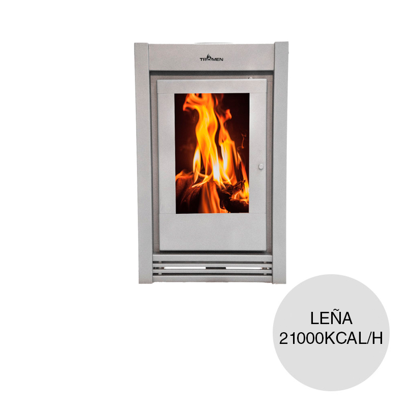Calefactor leña Patagonia 21000kcal/h 590mm x 630mm x 951mm