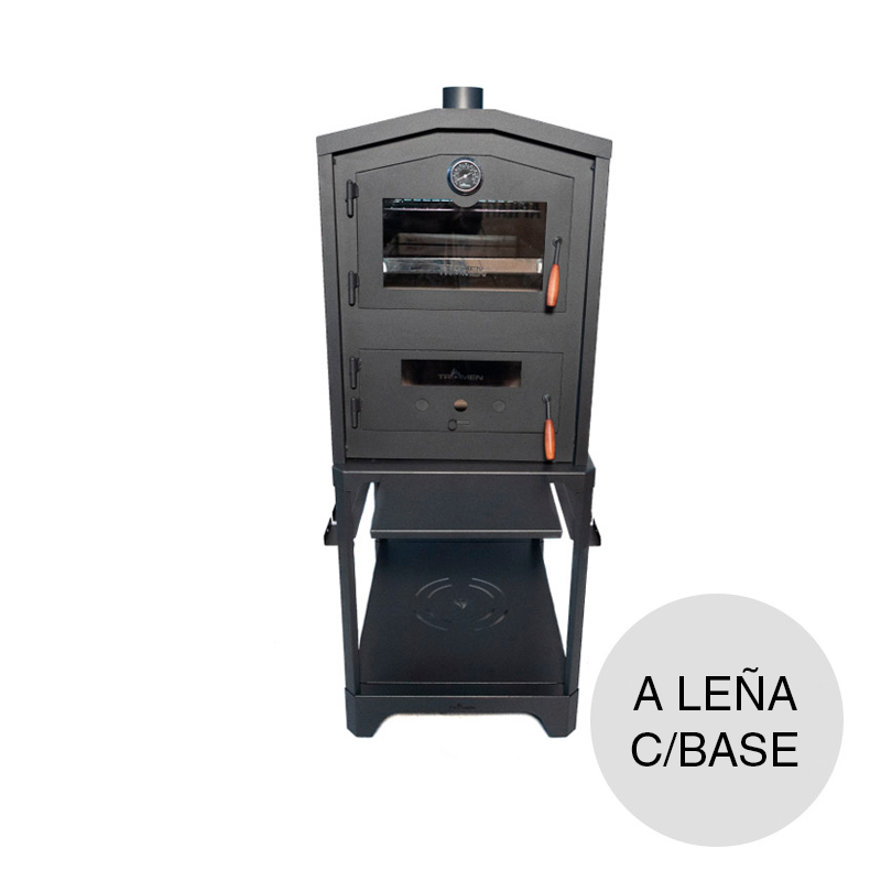 Horno a leña TRH c/base 610mm x 830mm x 1.58m