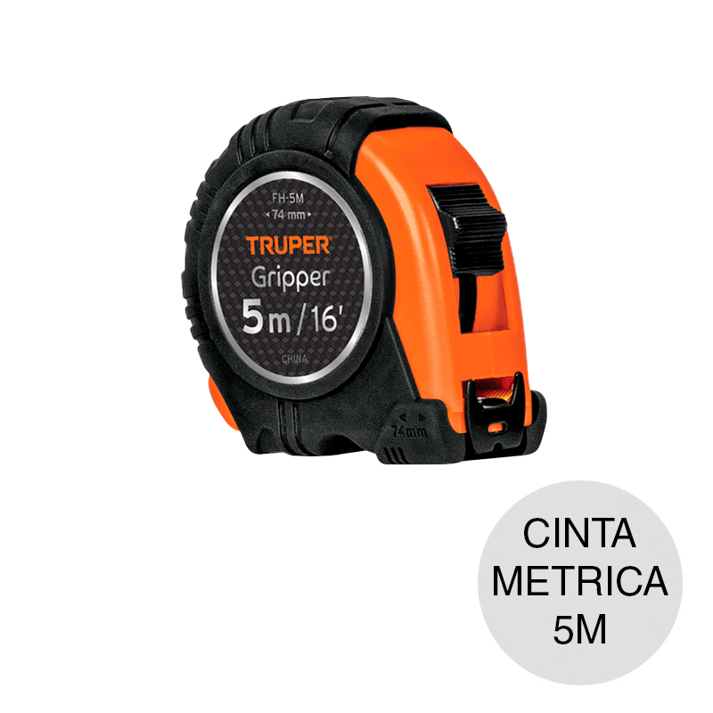 Cinta metrica Gripper laqueado19mm x 5m