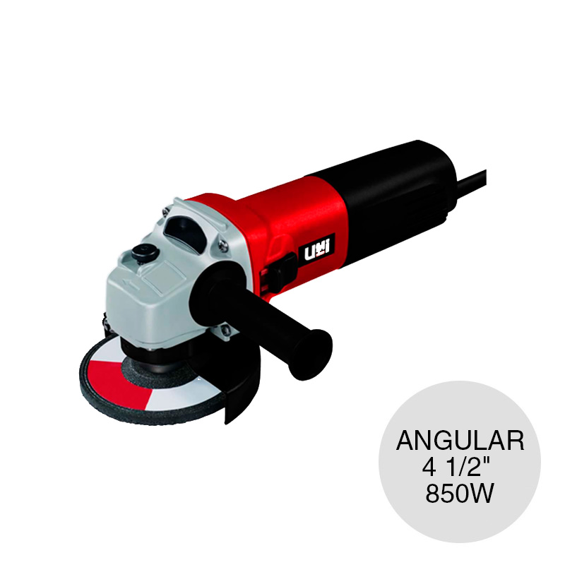 Amoladora angular empuñadura lateral disco 4 1/2"-850w