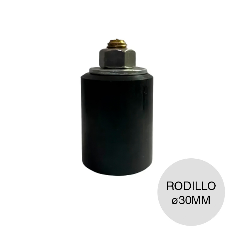 Rodillo estabilizador plastico chico c/tuerca ø 30mm x 34mm