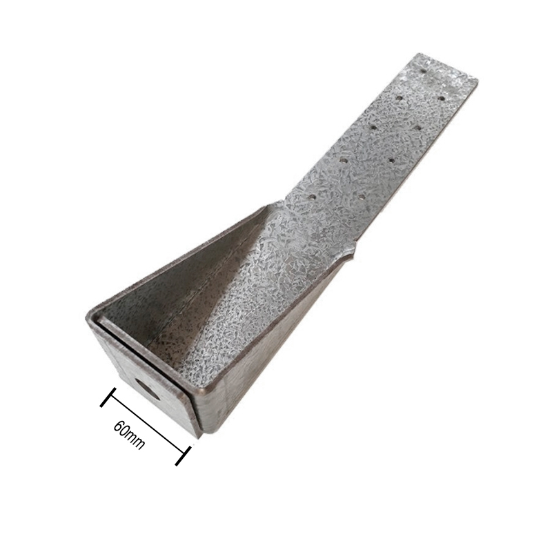 Anclaje steel framing galvanizado S/HTT 14 L 90° 60mm x 70mm x 345mm