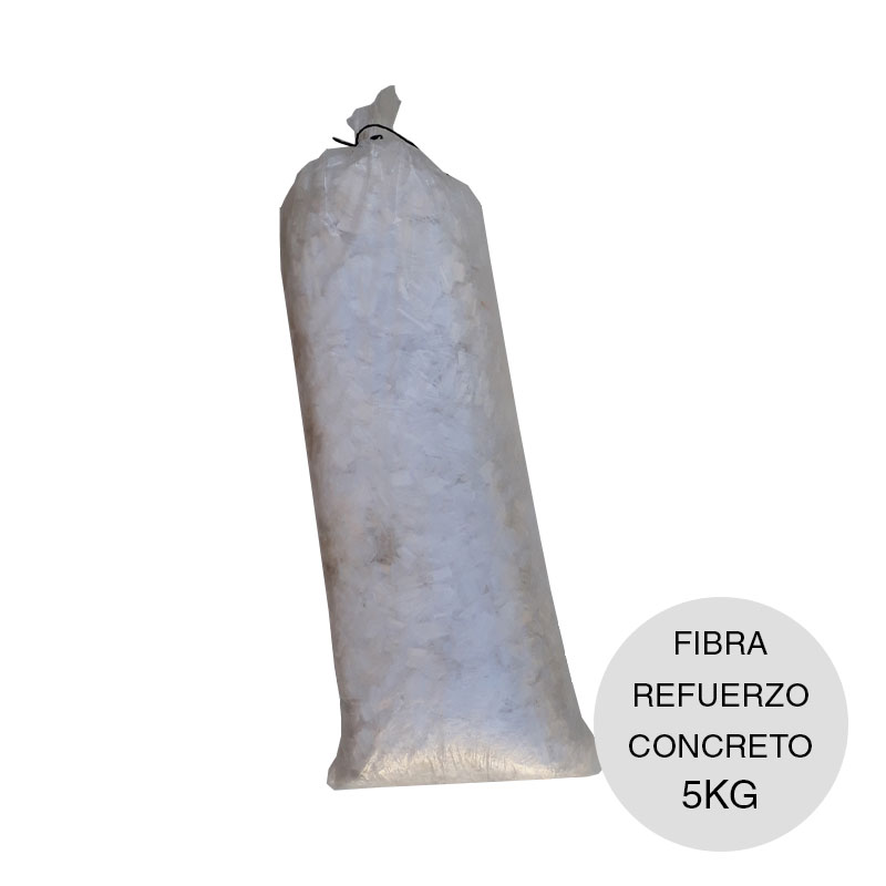 FIBRA POLIPROPILENO 1/2 PARA CONCRETO 5KG