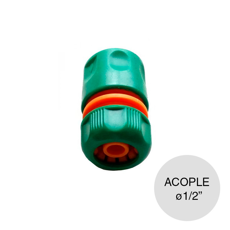 Acople reforzado p/manguera ø 1/2"