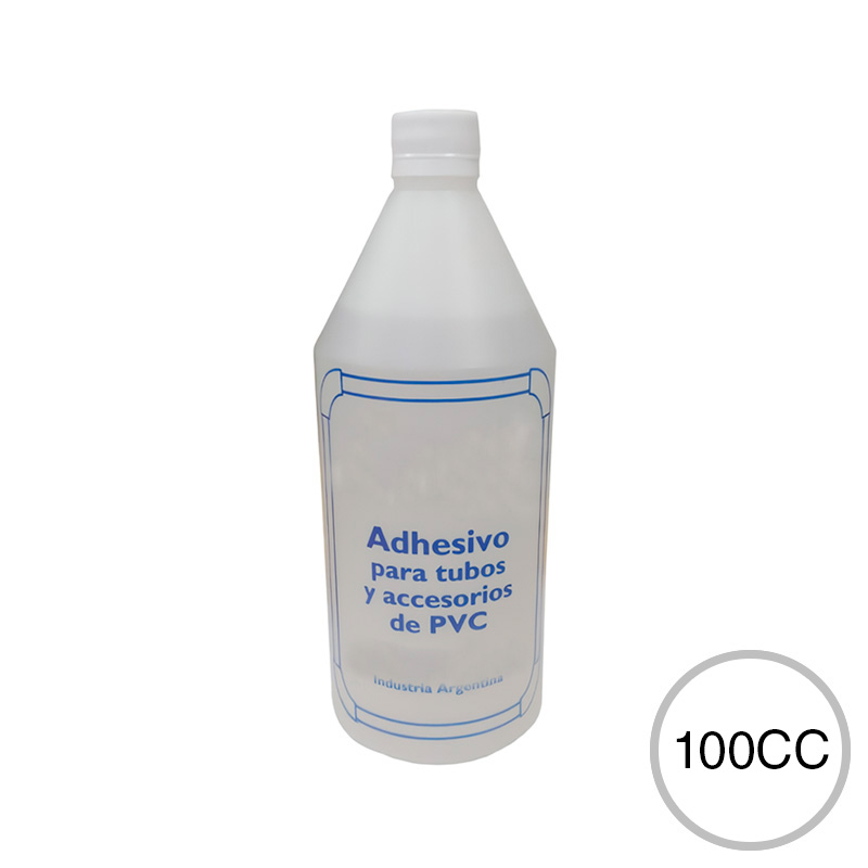 Adhesivo p/PVC botella x 100cc