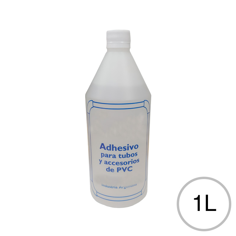 Adhesivo p/PVC botella x 1l