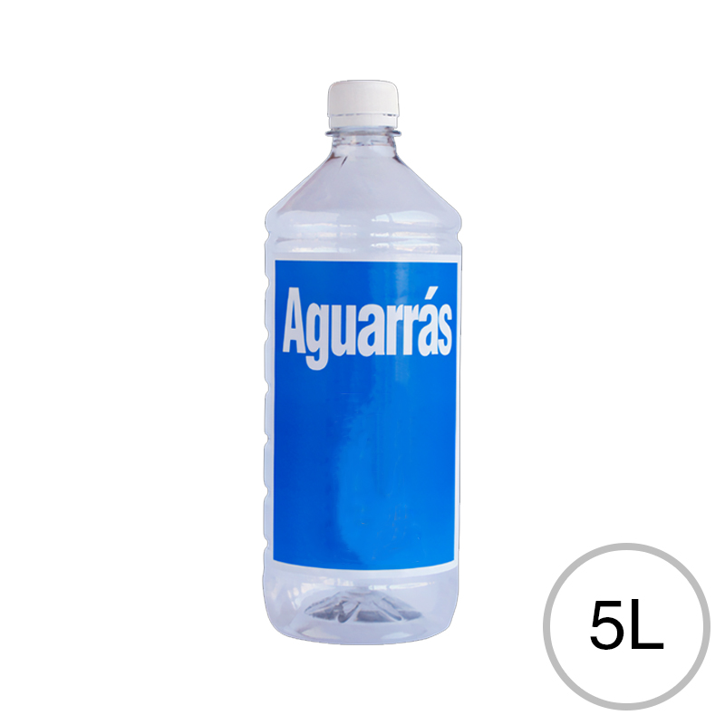 Diluyente aguarras p/esmaltes barnices pinturas sinteticas botella x 5l