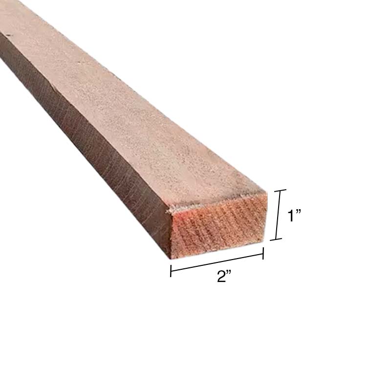 Alfajia alamo seco s/cepillar 1" x 2" x 2.20m