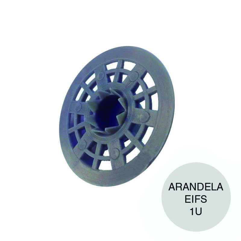 Arandela fijacion PVC sistema EIFS
