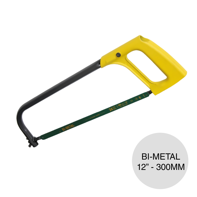 Arco sierra tubular liviano hoja bi-metal 12" - 300mm