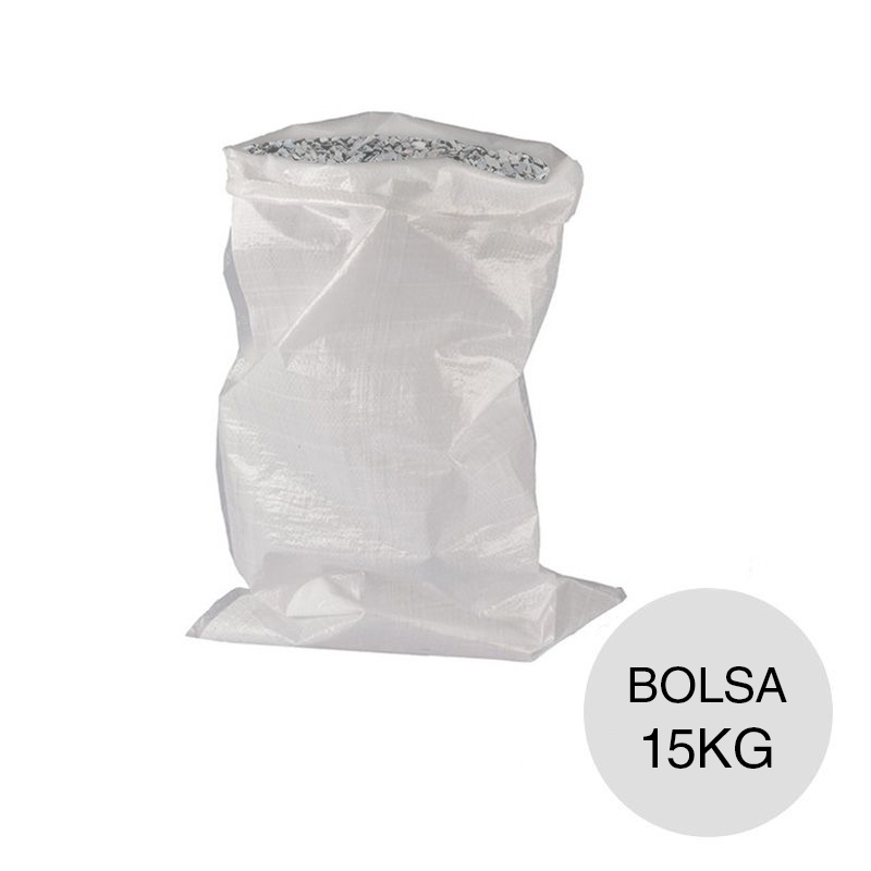Grava triturada gruesa construccion hormigon nivelado entre 9mm/19mm bolsa x 15kg