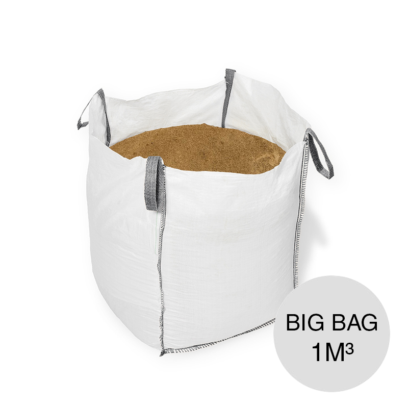 Arena de puerto construccion mampuestos hormigones bolson/big bag x 1m³