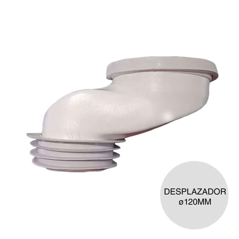 Aro desplazador p/inodoro PVC ø 120mm