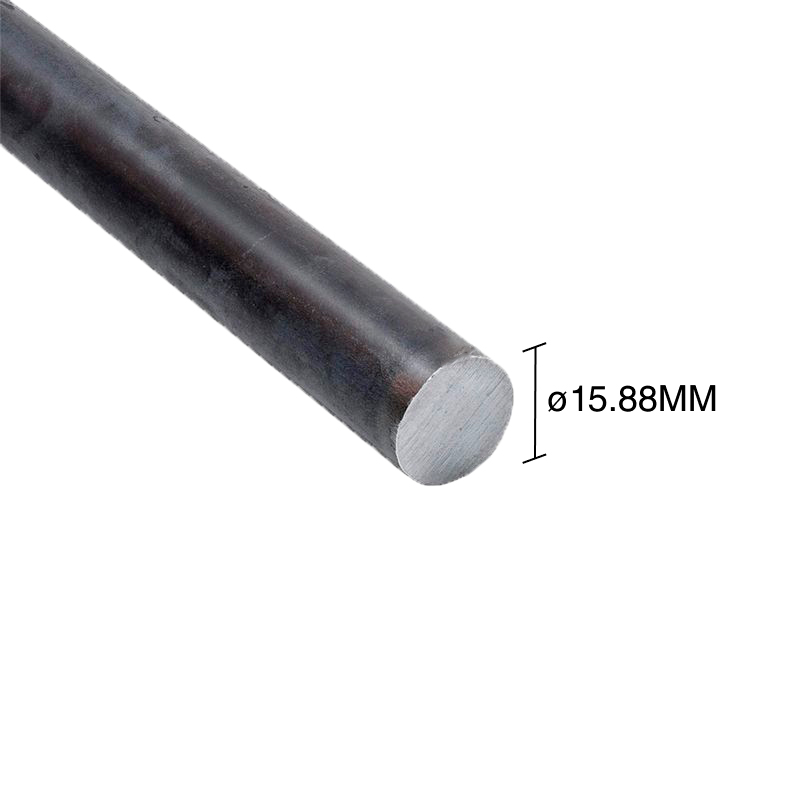 Barra redonda herreria acero laminado en caliente ø 5/8" - ø 15.88mm x 6m