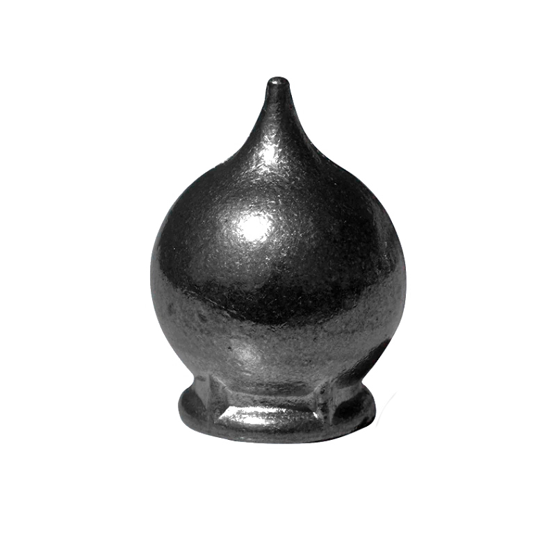 Bocha chica sin base c/punta aluminio 1/2"