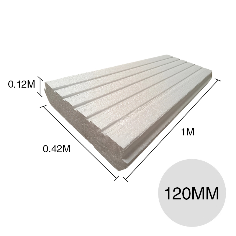 Bovedilla losa viguetas EPS densidad estandar 120mm x 420mm x 1m