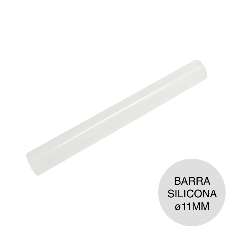 Barra silicona adhesiva ø 11mm