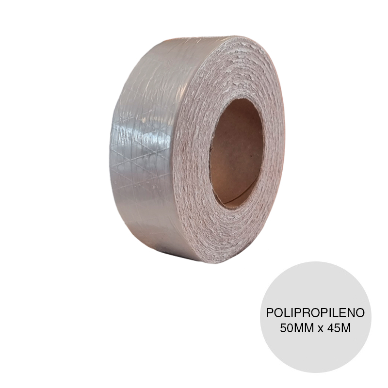 Cinta autoadhesiva polipropileno rollo x 50mm x 45m