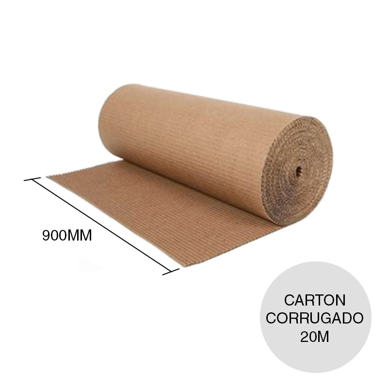 Carton corrugado rollo 900mm x 20m