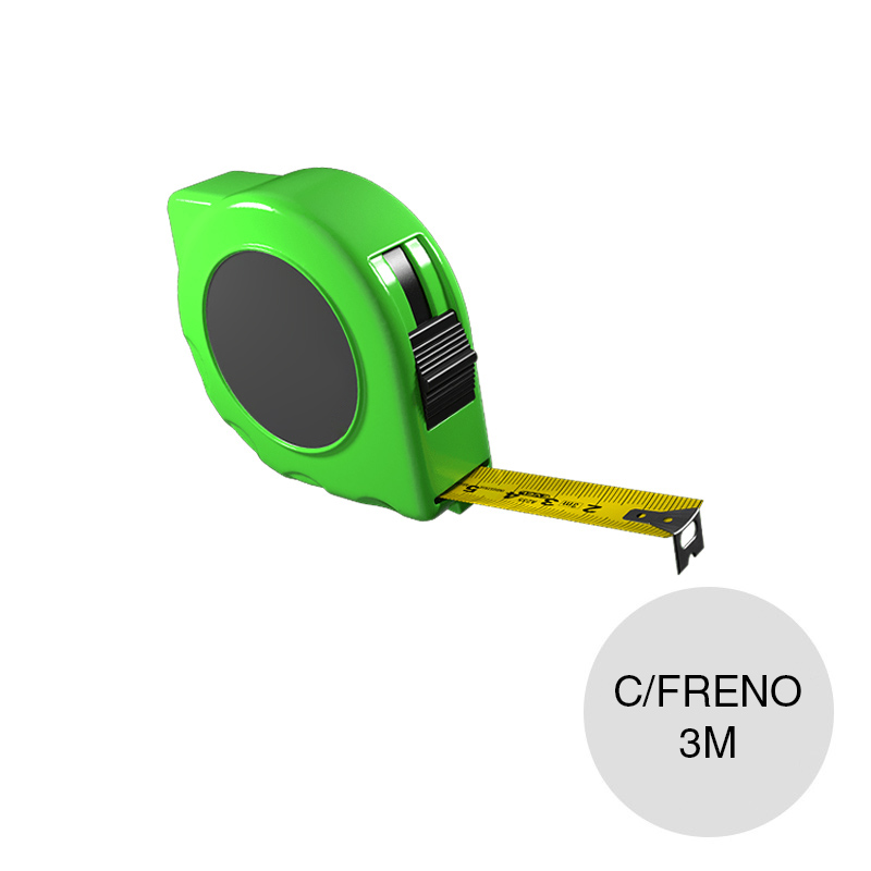 Cinta metrica metalica c/freno 16mm x 3m