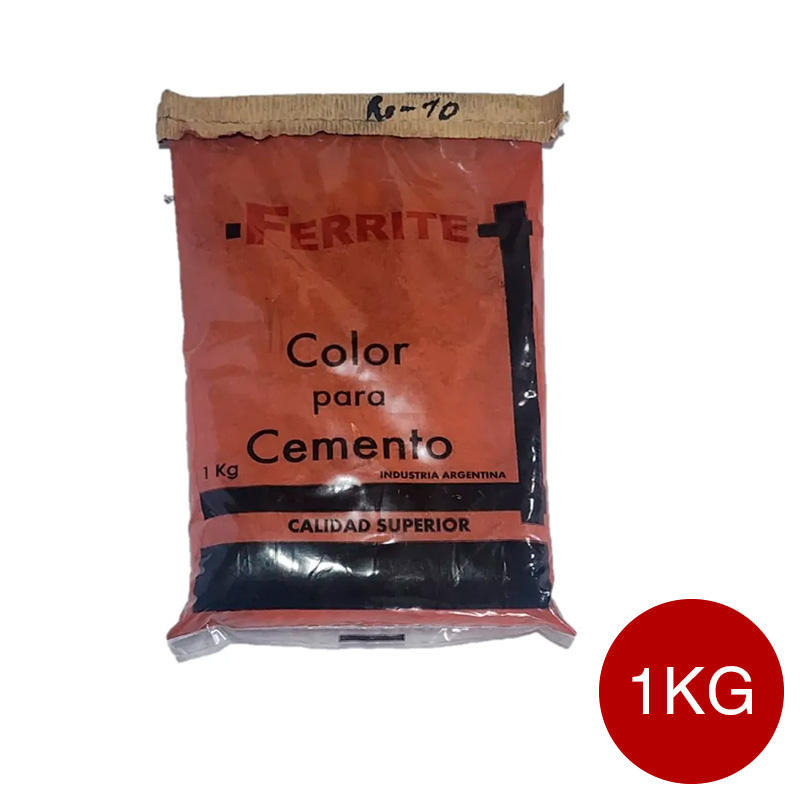 Ferrite p/entonar rojo bolsa x 1kg