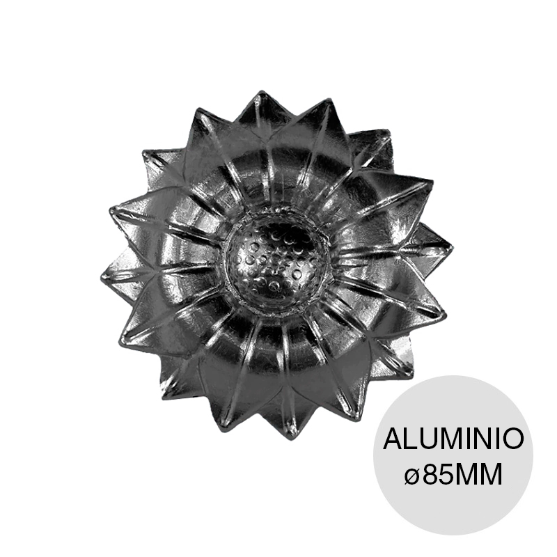 Flor girasol chica aluminio ø 85mm