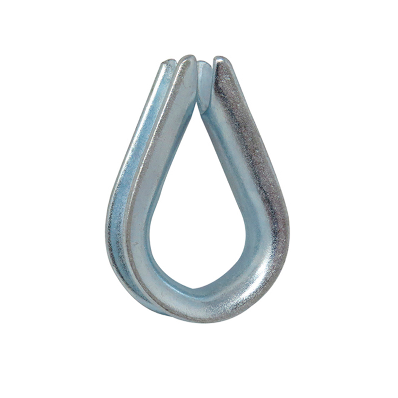 Guardacabo p/cable acero galvanizado ø 1/8"