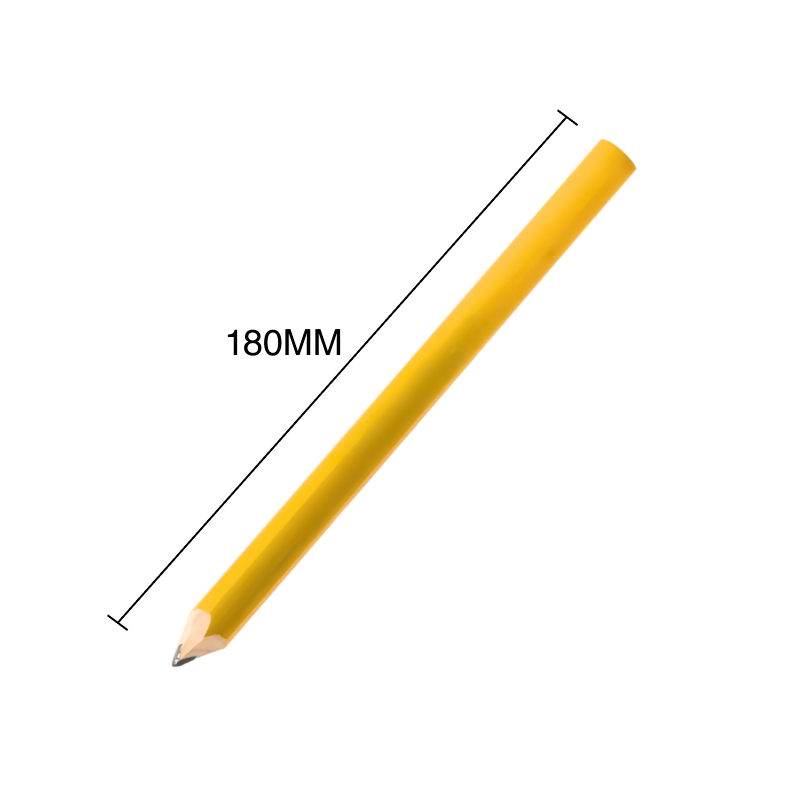 Lapiz p/carpintero grafito HB 180mm