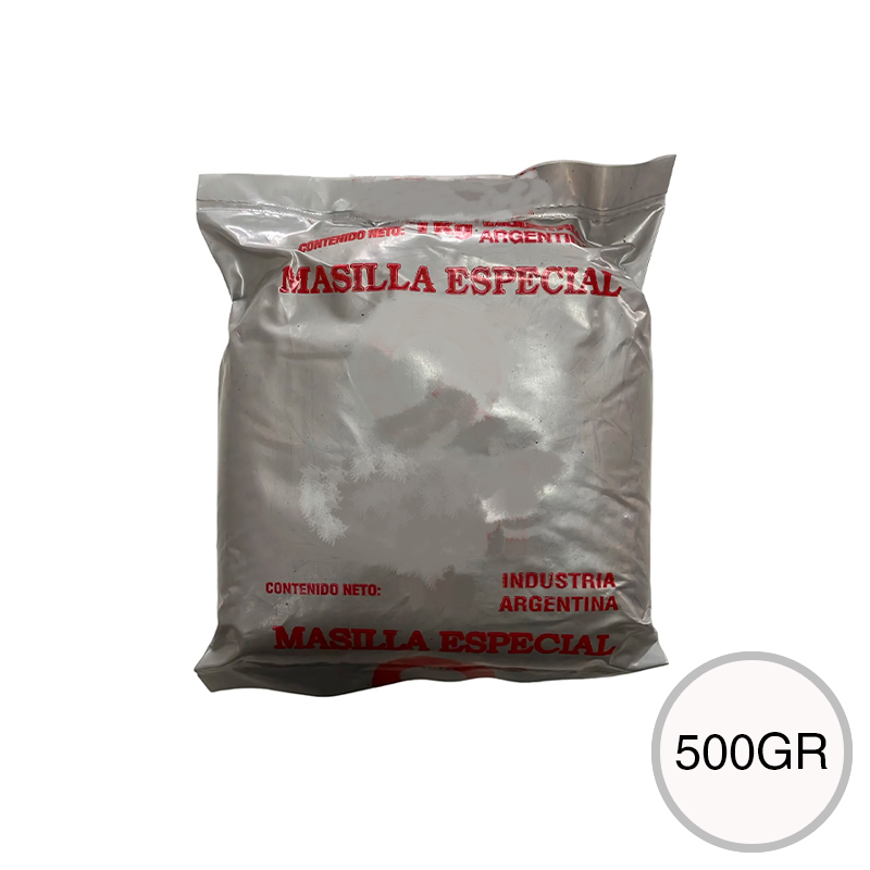 Masilla especial p/sanitarios y vidrios bolsa x 500gr
