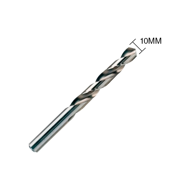 Mecha broca p/metal acero rapido ø 10mm