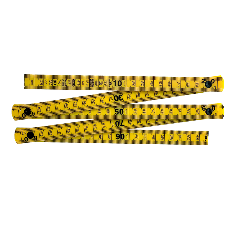 Metro plastico plegable x 1m