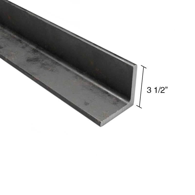Perfil angulo alas iguales estructural acero 12m x 3 1/2" x 3/8"