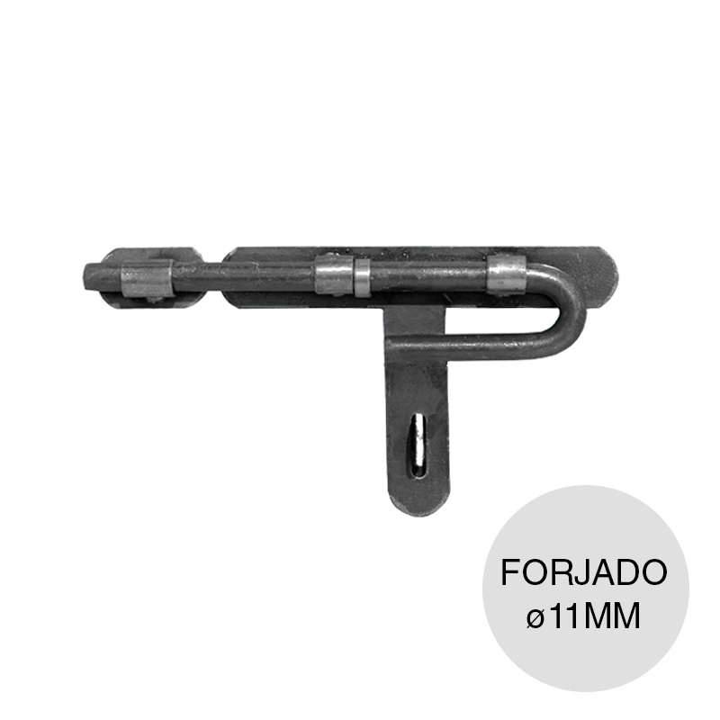 Pasador chico forjado hierro ø 11mm x 110mm x 180mm